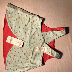 Gymboree reversible baby girl top. Size 18-24 NWT